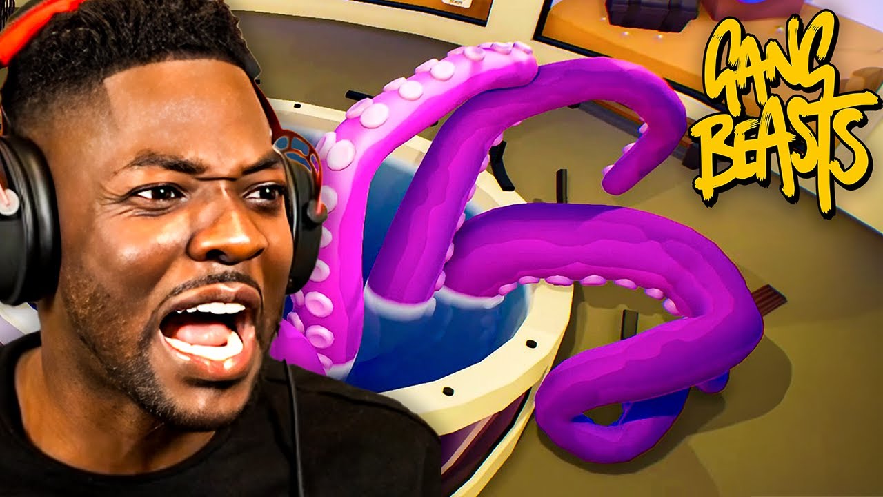 SOMEBODY NEEDS TO TAME THIS KRAKEN (Gang Beasts) background