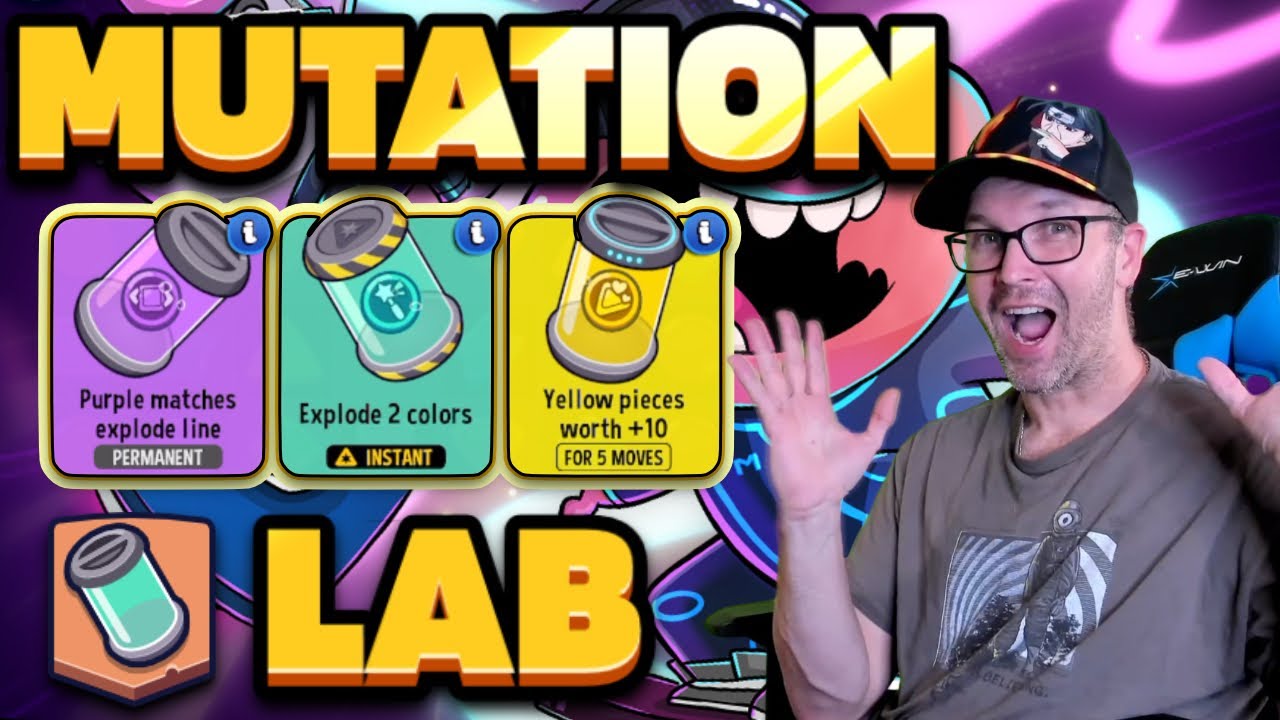Mutation Lab just got a Glow Up! | New Match Masters changes background
