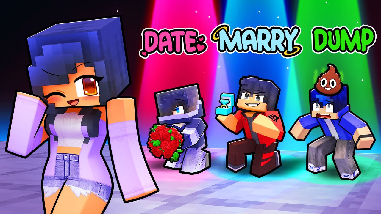 DATE MARRY DUMP in Minecraft!