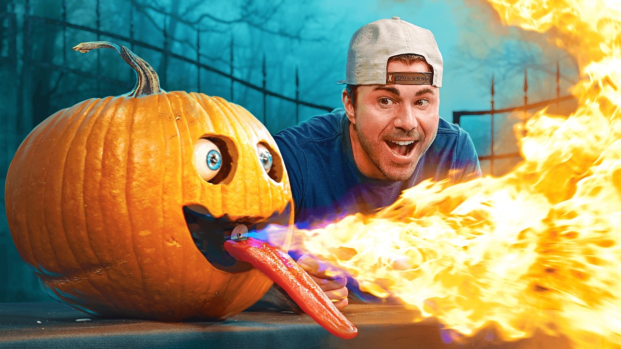 Engineers vs Pumpkin Carving background