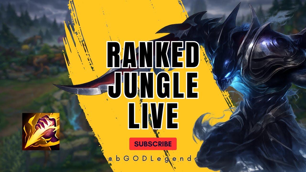 NOCTURNE ๐ด LIVE League of Legends Ranked Jungle (Silver 3) bGODLegends #leagueoflegends