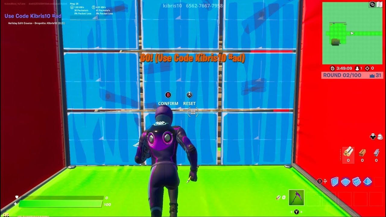 World's Fastest Editor Attempts The Hardest Edit Course In Fortnite background