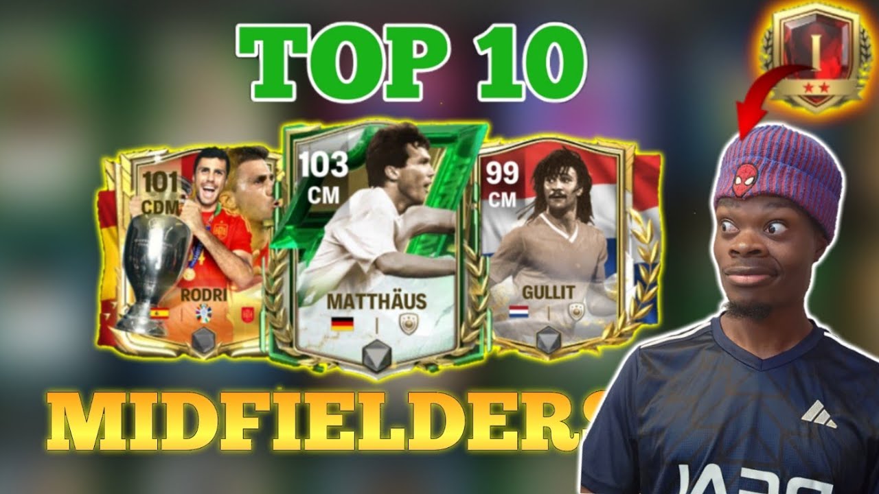 Top 10 Midfielders( CM/CDM) for H2H after Seasonal Update! - FC MOBILE