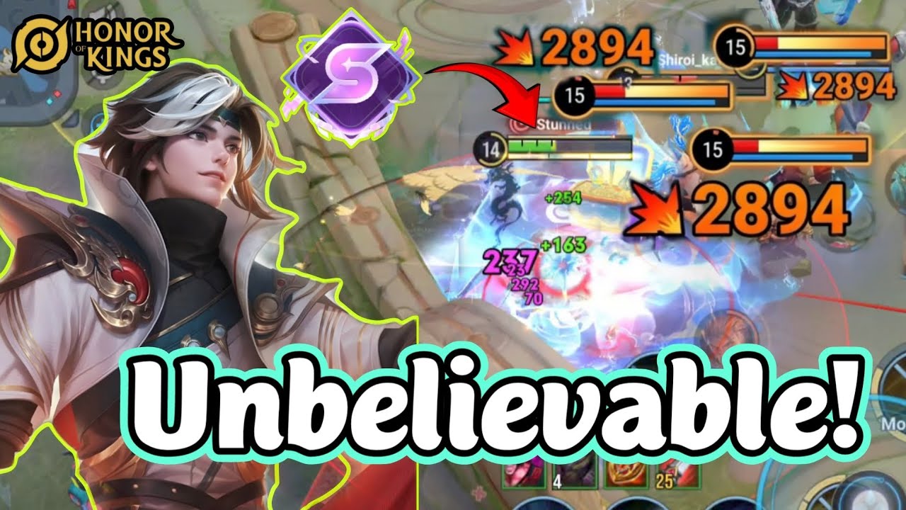 HOK: YAO GAMEPLAY UNBELIEVABLE DAMAGE! | Full game - honor of Kings #honorofkings #hok #hokstudio background