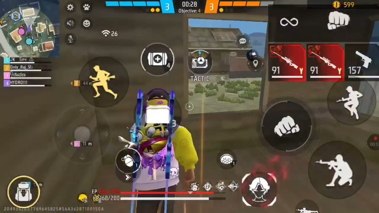 FREE FIRE FUNNY MOMENTS.🤣🤣🤣LIKE S SUBSCRIBE. FOR MORE VIDEOS. 👈