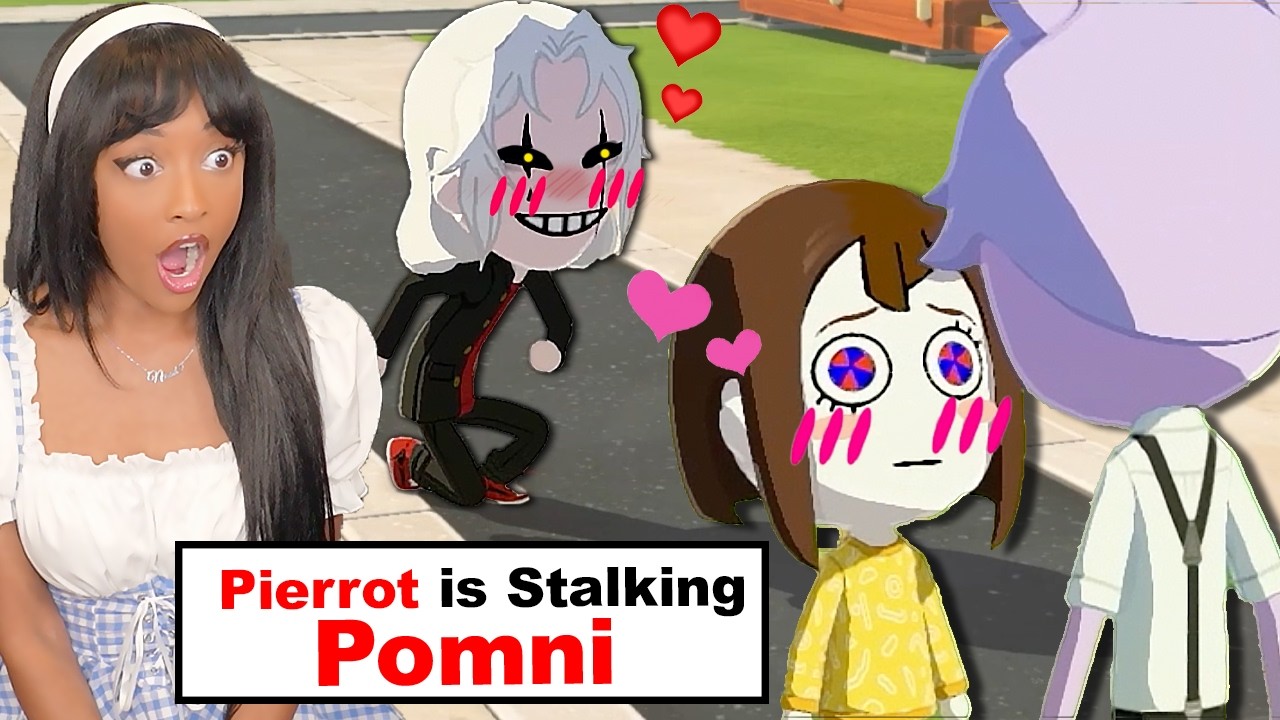 I added Pomni and now there is a LOVE TRIANGLE?!! | Tomodachi Life