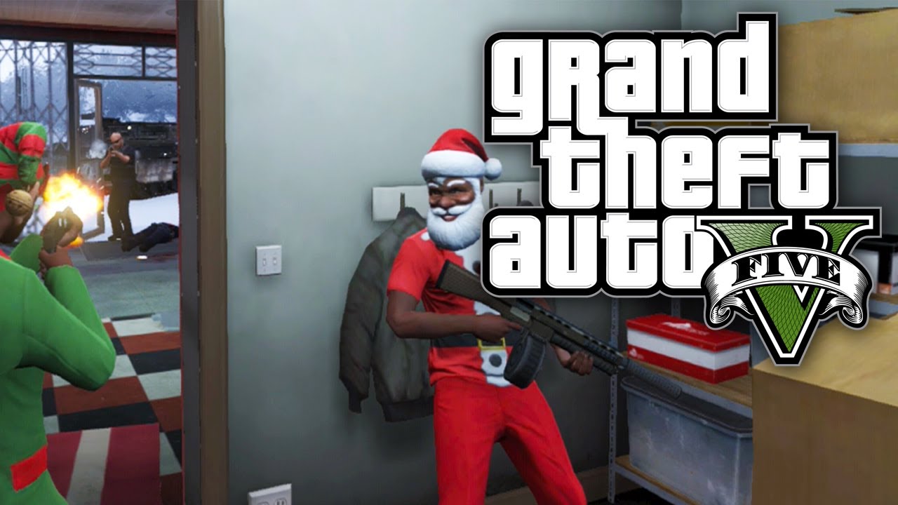 GTA 5 THUG LIFE #26 (Part 2) - CHRISTMAS IN LOS SANTOS! (GTA V Online) backdrop