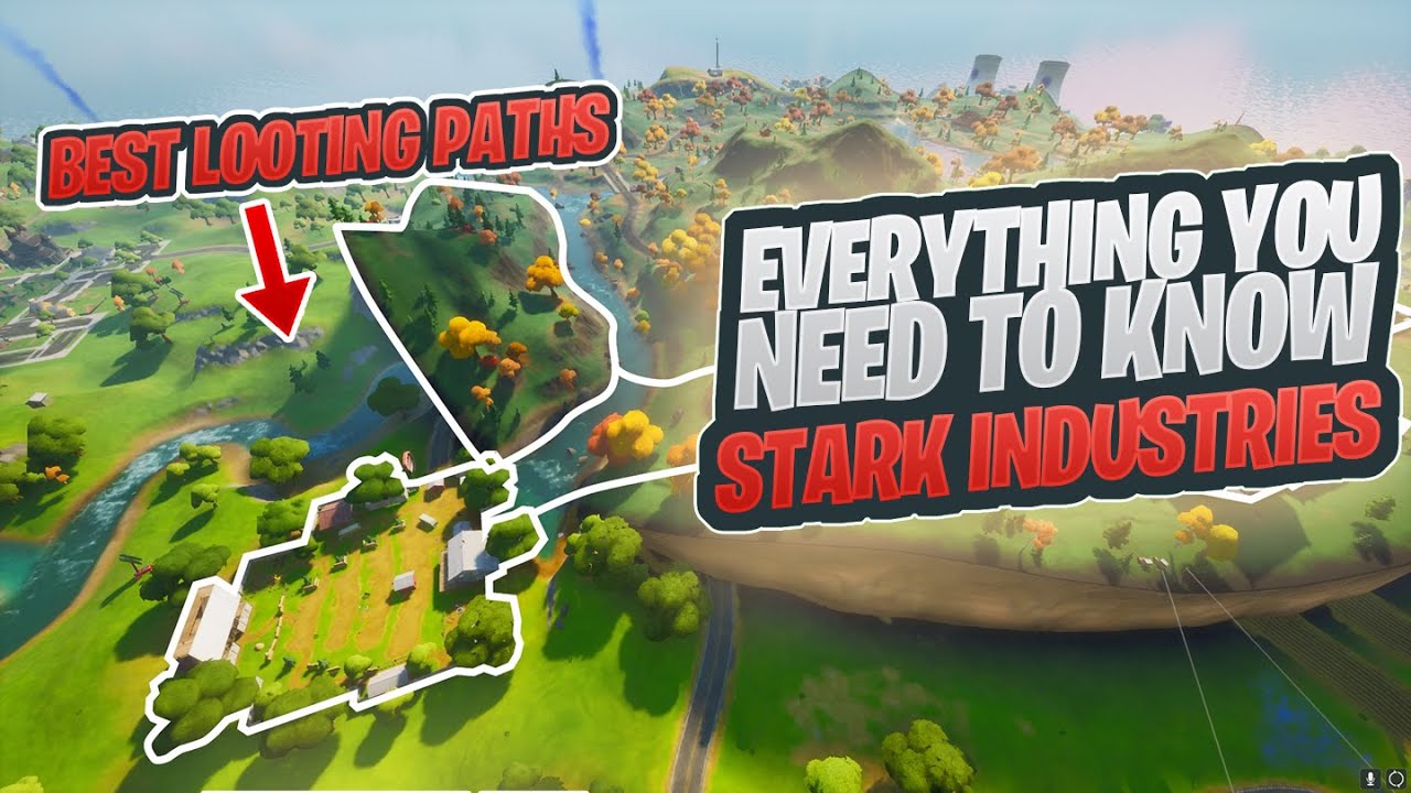 Everything You Need to Know About Stark Industries and the New Island, With Solo & Trio Loot Paths background