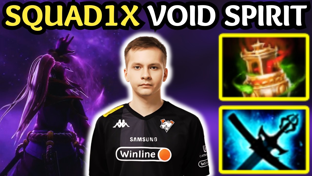 π₯ Squad1x VOID SPIRIT Mid β INSANE Burst Domination π₯ Dota 2 Midlane