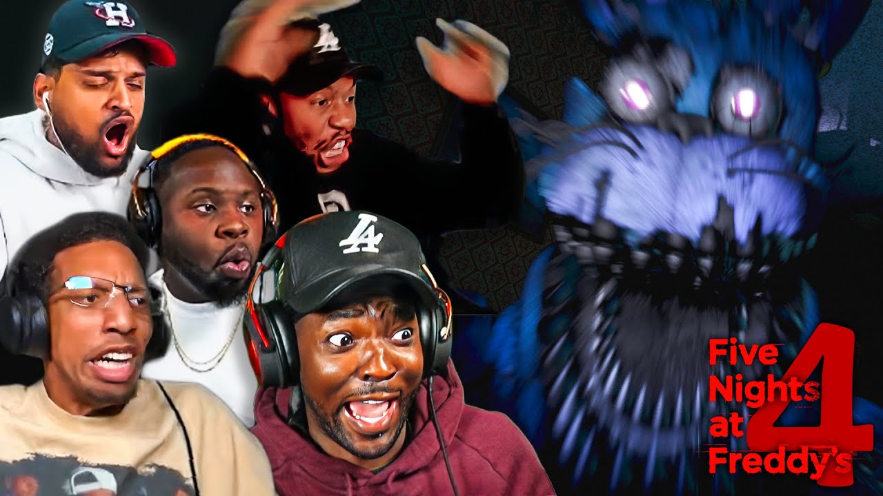WHO IN RDC WILL SURVIVE FIVE NIGHTS AT FREDDY'S?? (FNAF 4) background