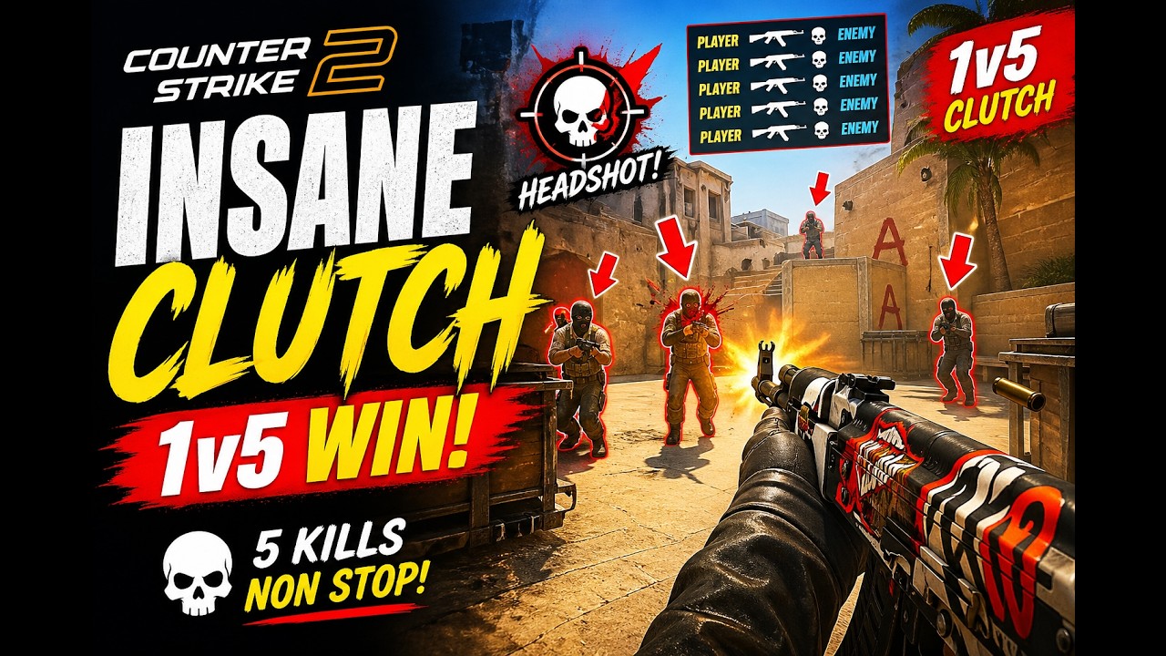 Counter-Strike 2 High Kill Gameplay 💥