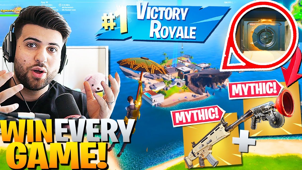 How To Win EVERY GAME In Season 2 Using MYTHIC ITEMS! - Fortnite Educational Commentary