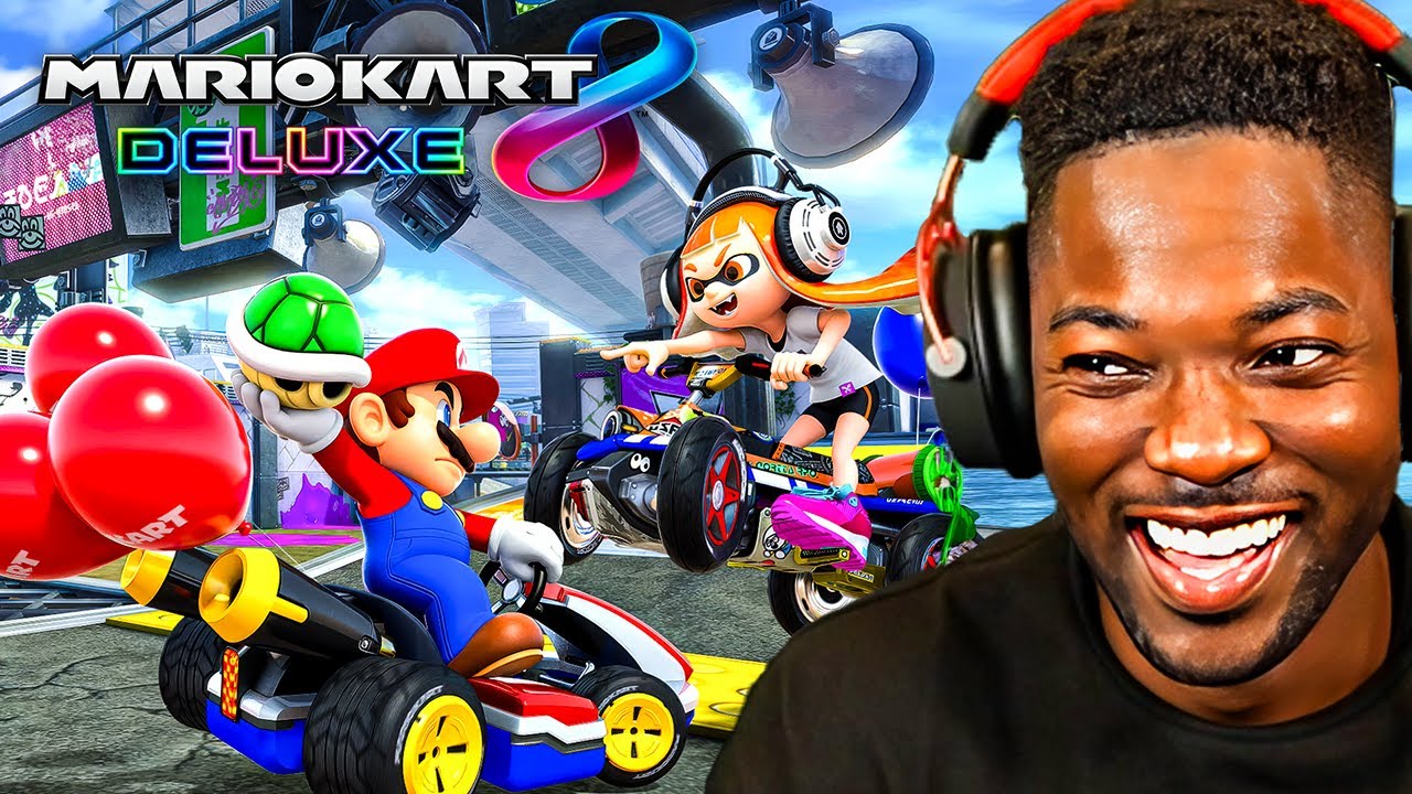 HE CAN'T CONTROL HIS EMOTIONS (Mario Kart 8 Deluxe)