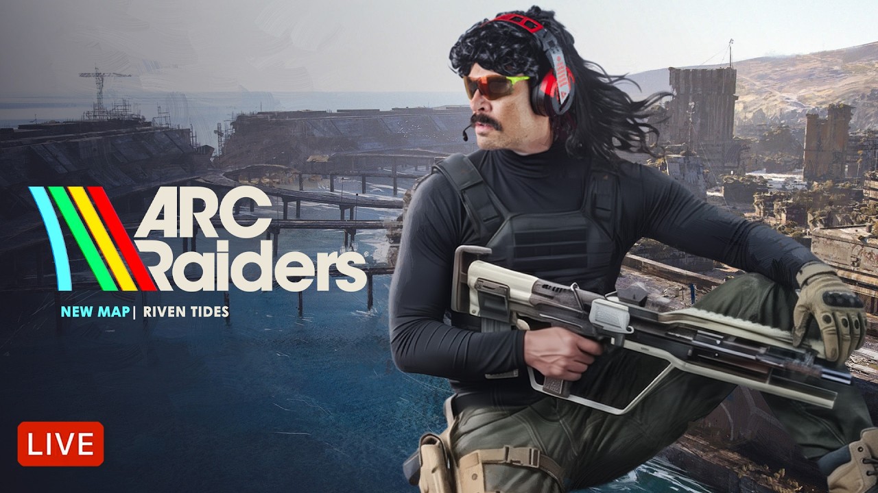 🔴 NEW MAP DAY | ARC RAIDERS background