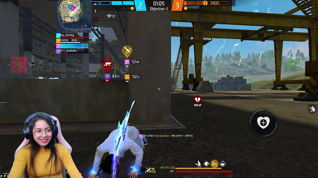 AWM DiDi Is Back | Free Fire X Jujutsu Kaisen #roygaming #ob52update