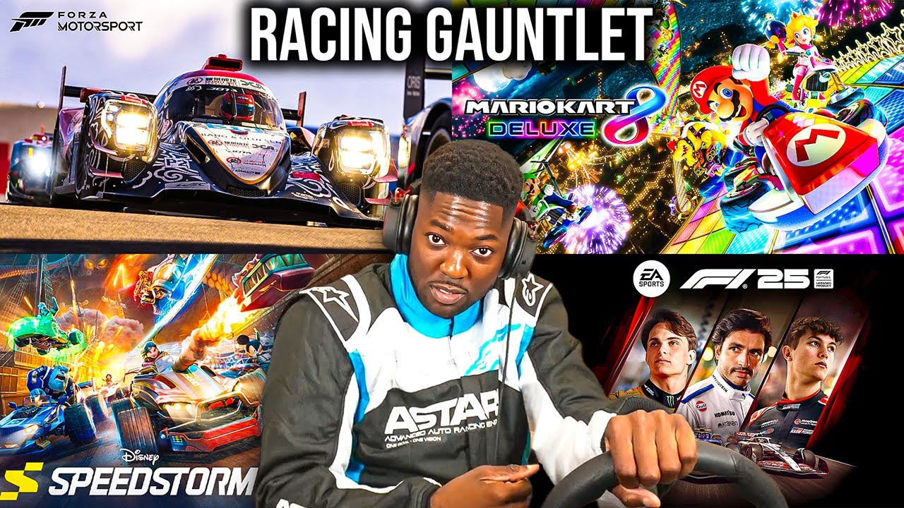 WHO IS THE BEST RACER IN RDC?! (Video Game Gauntlet) backdrop