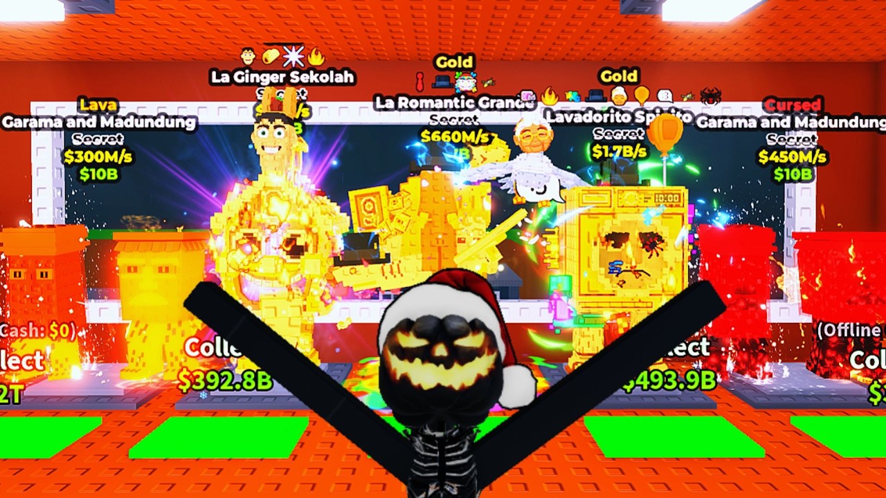 STEALING RARE ITEMS IN PUBLIC SERVERS! Steal a Brainrot Roblox! background