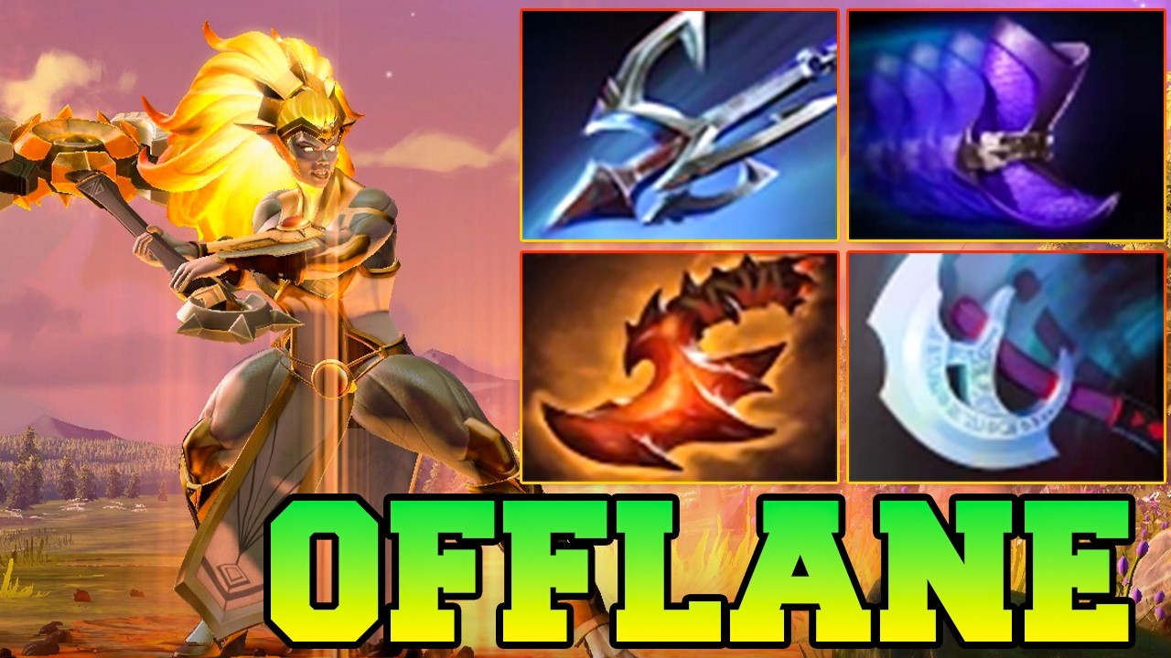 20 Kills DawnBreaker Dota 2 Offlane 7.41 Carry Meta Guide Skills Build Pro Gameplay