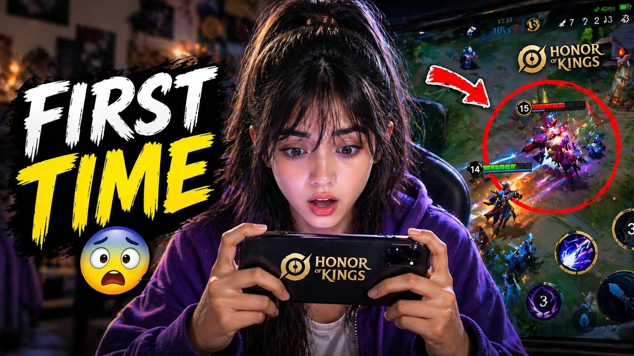 I Tried Honor of Kings for the First Time… I Was NOT Ready 😳🔥 #gamingindia #gameplay #youtubevideo