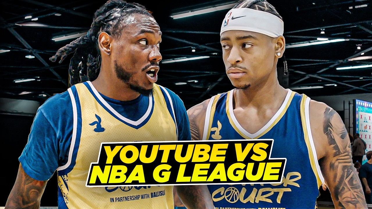 YouTuber vs NBA G League Pro 1v1 For $2500 | Fomby vs Beno | Josh vs Breon background