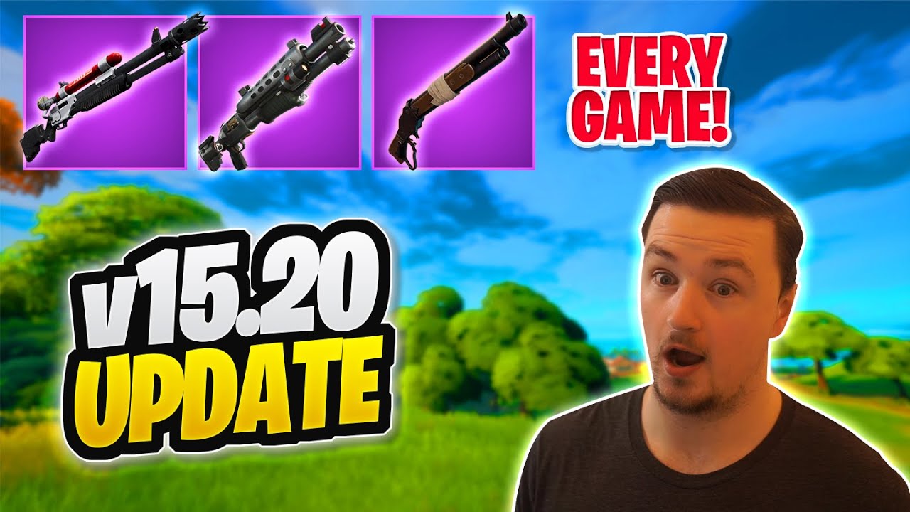 How to Get a Purple Shotgun Every Game, Pre-edits Removed (All Fortnite v15.20 Update Changes) background