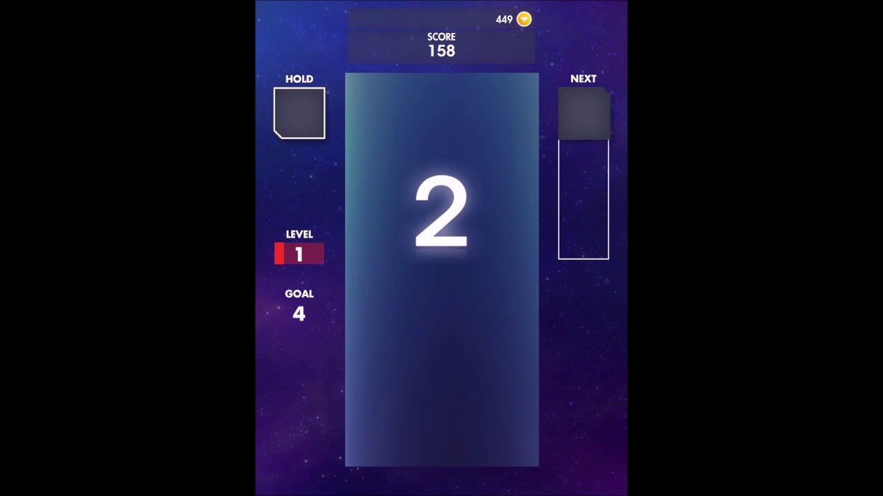 Tetris on iOS in 5 Min Gameplay background