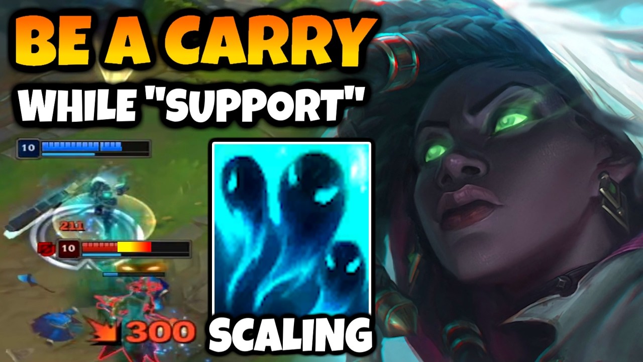 SENNA is SO GOOD for CARRYING if you want to be a 2nd ADC for your team while supporting