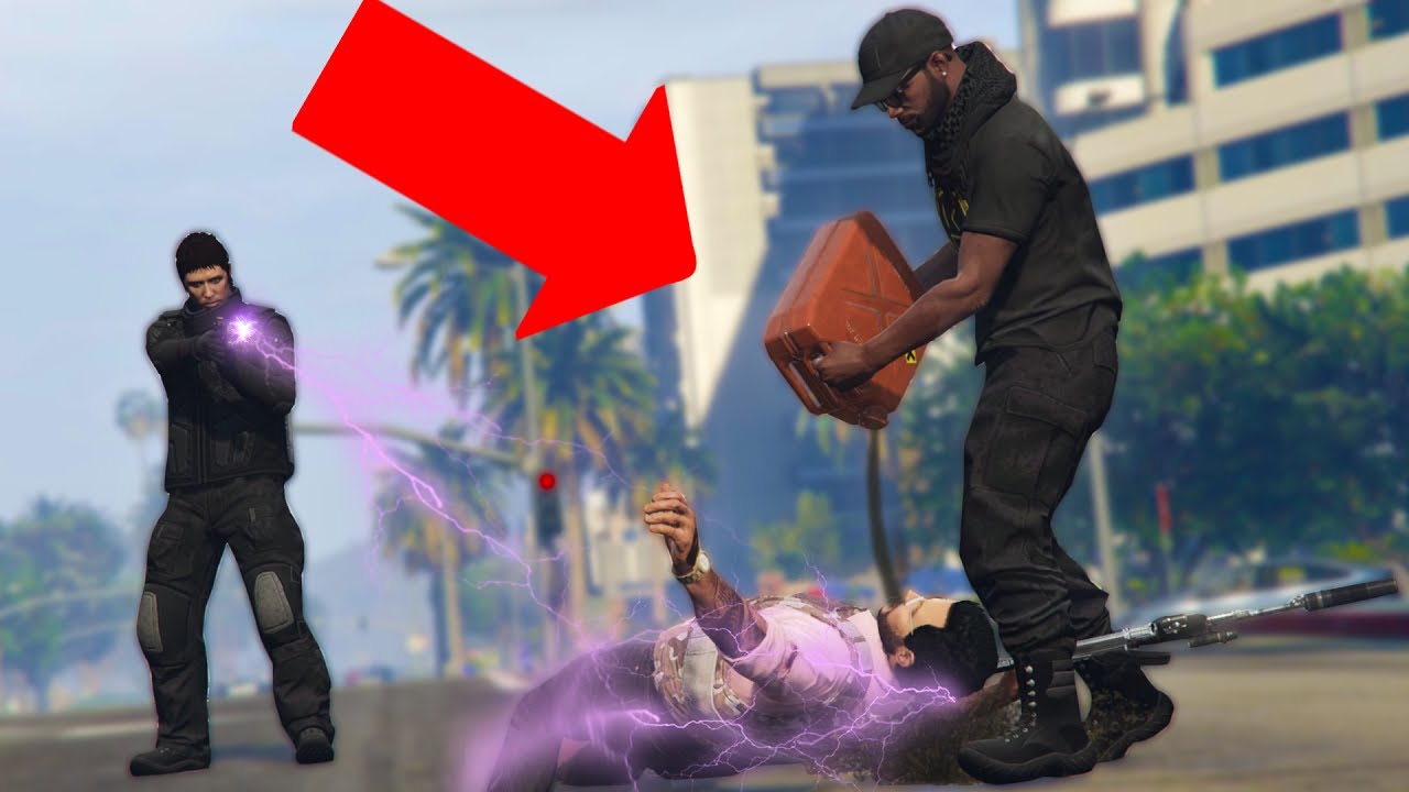 I POURED GAS INTO HIS MOUTH! *STUN GUN TROLLING!* | GTA 5 THUG LIFE #139
