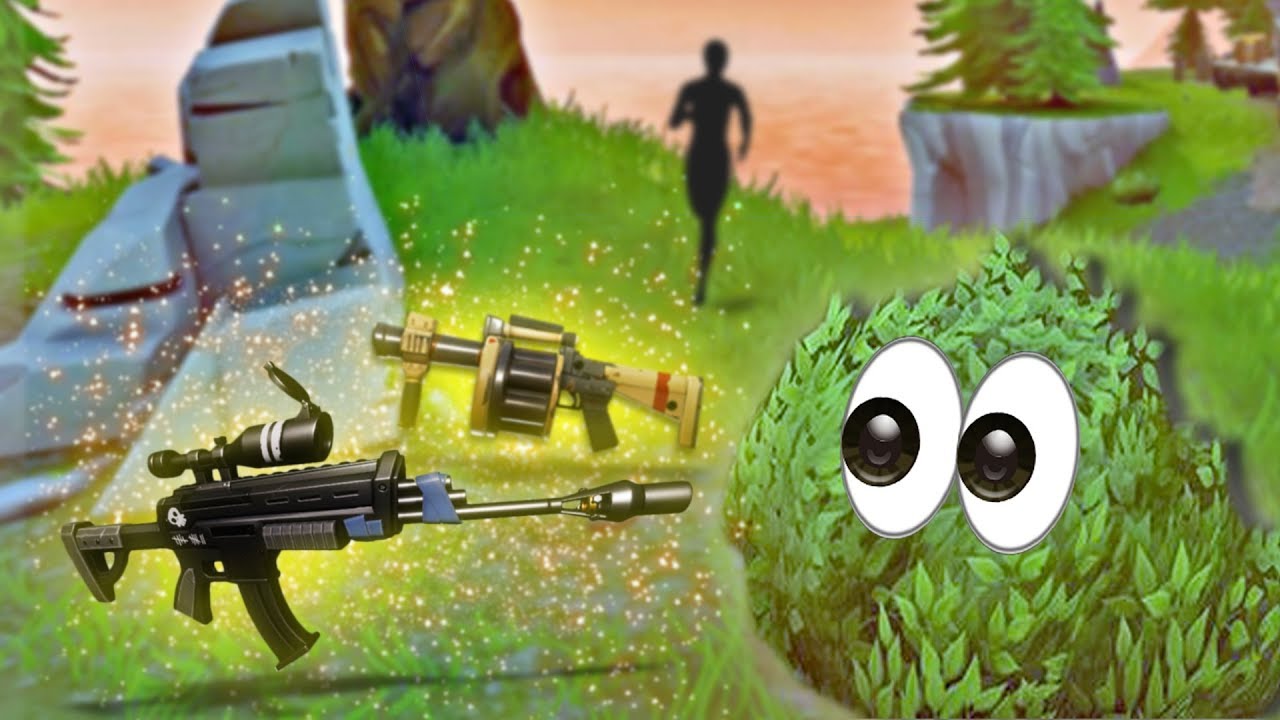 LURING PEOPLE WITH LEGENDARY WEAPONS! | Fortnite Battle Royale background