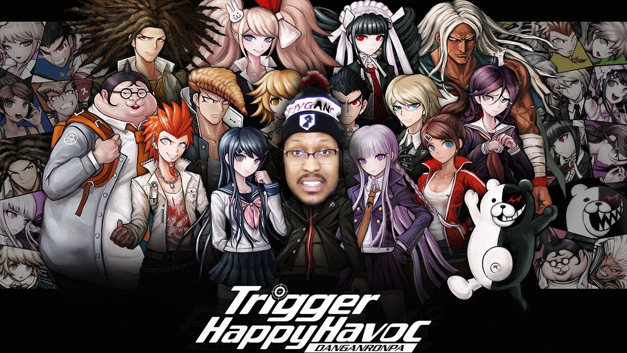 I'M BACK IN HIGH SCHOOL... NOOO!! | Danganronpa: Trigger Happy Havoc | Lets Play - Part 1 background