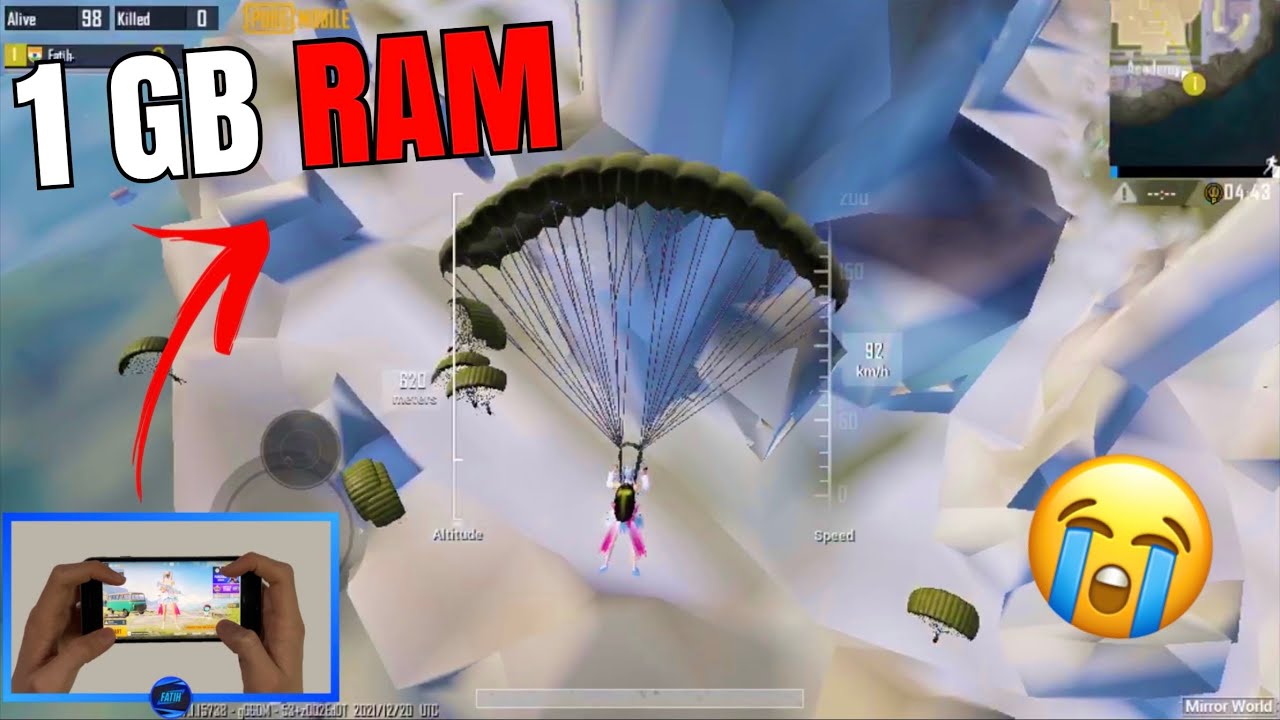 20 FPS CHALLENGE ON 1 GB RAM LOW END DEVICE 😭 PUBG Mobile background
