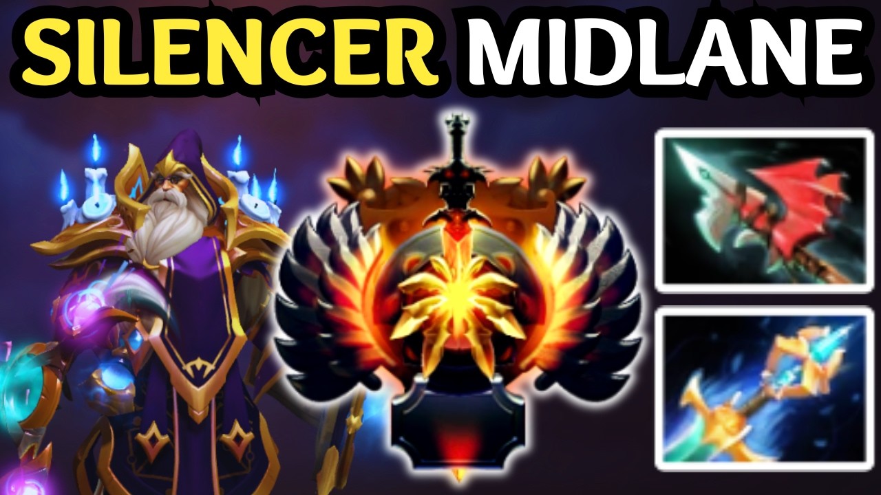 ЁЯФе SILENCER MID тАФ GLOBAL SILENCE, NO SPELLS ALLOWED | DOTA 2 ЁЯФе background