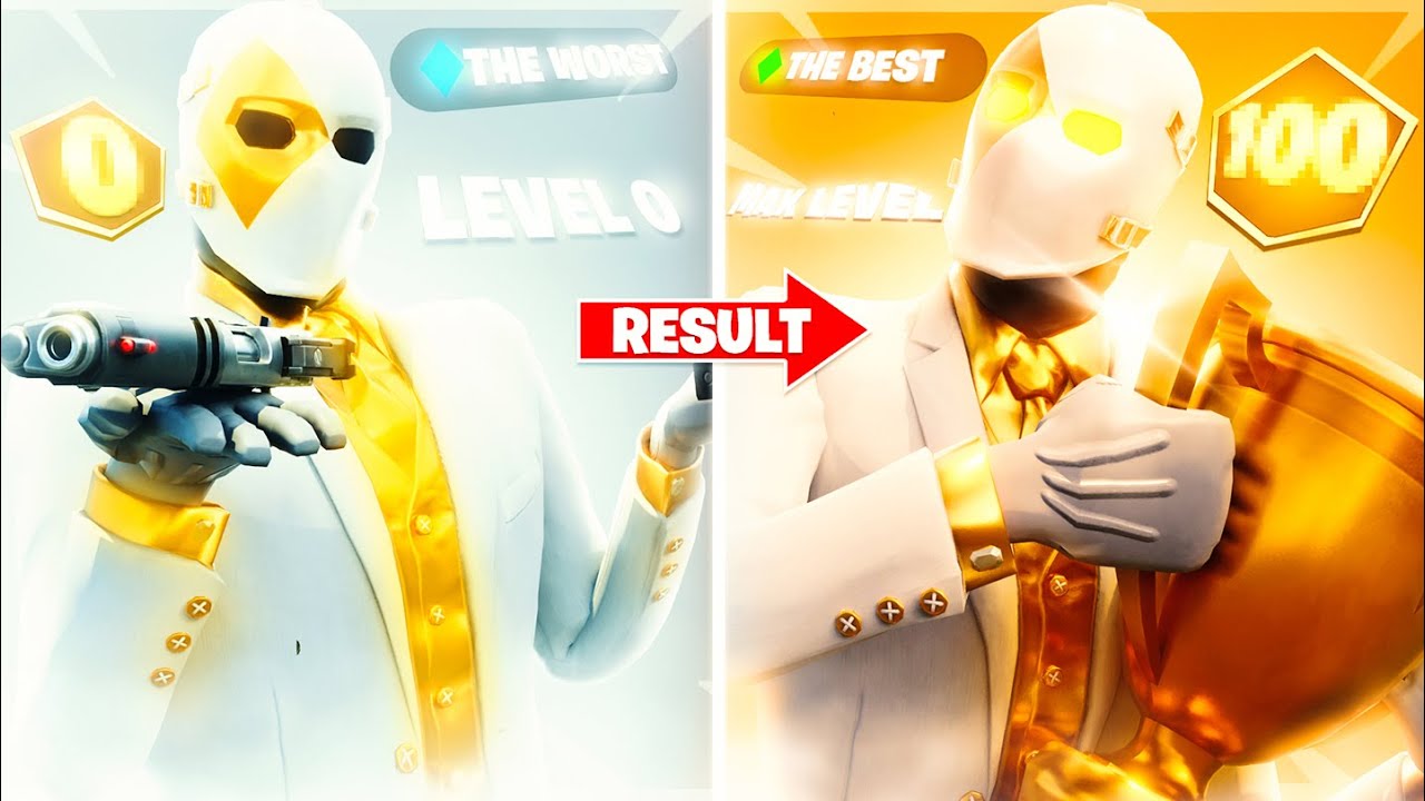 I Played Fortnite 8 Hours a Day and Improved This Much... | Controller to KBM Progression background