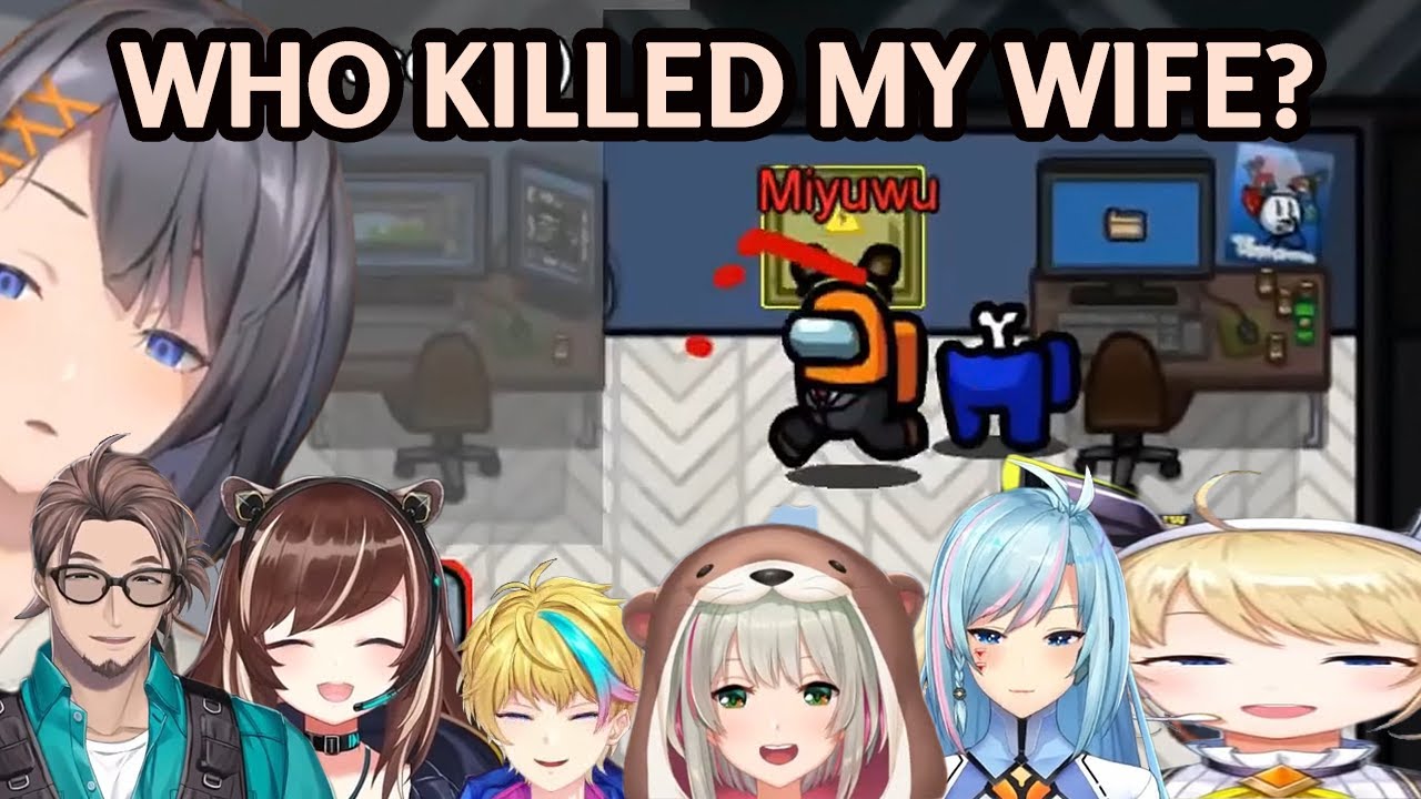 No Waifu Were Harmed - Nijisanji ID Among Us Highlights background