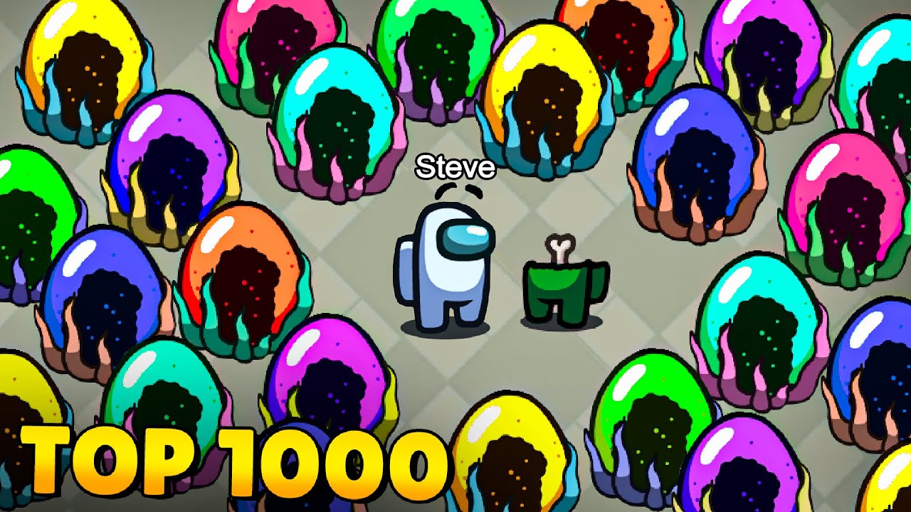 TOP 1000 FUNNIEST CLIPS IN AMONG US background