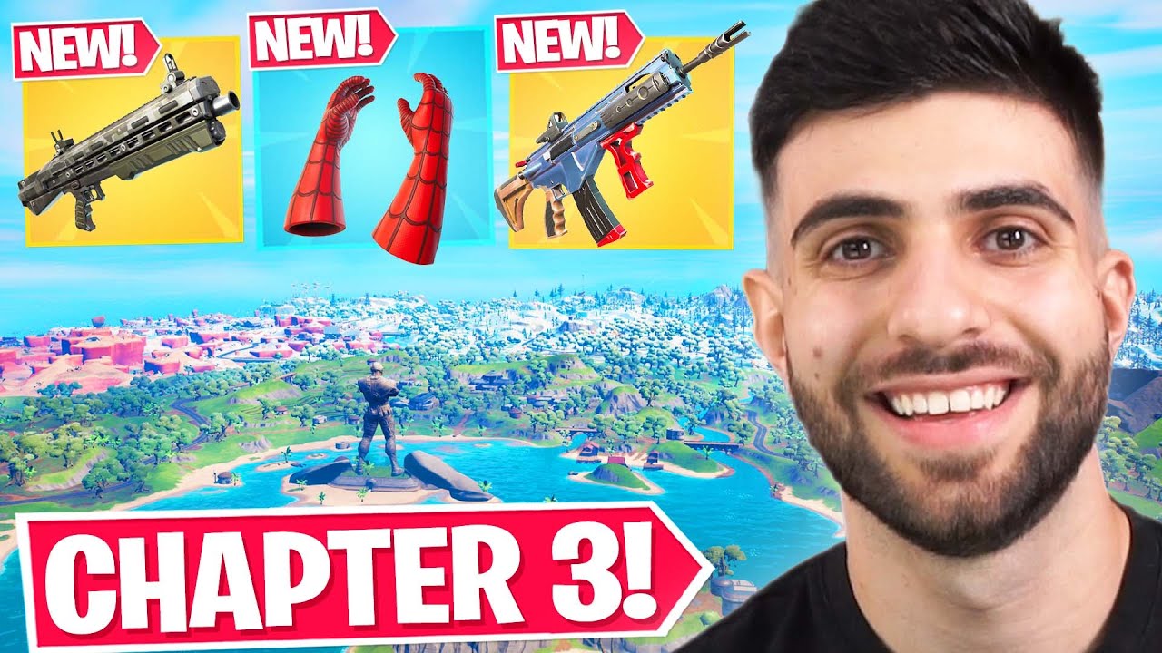 Fortnite Chapter 3 is AMAZING! (New Map, Sliding, New Weapons) background