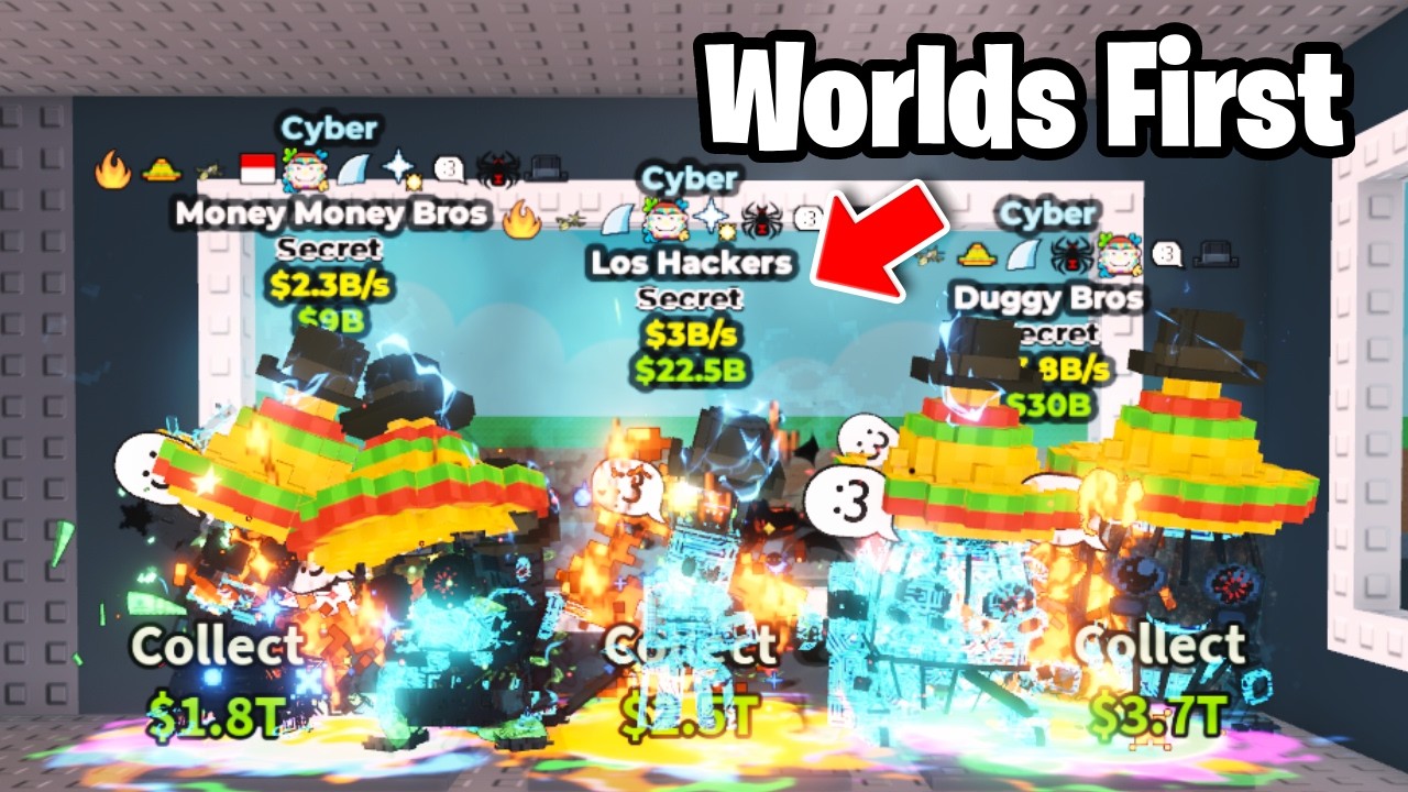 I Got WORLDS FIRST Cyber Los Hackers In Roblox Steal a Brainrot!