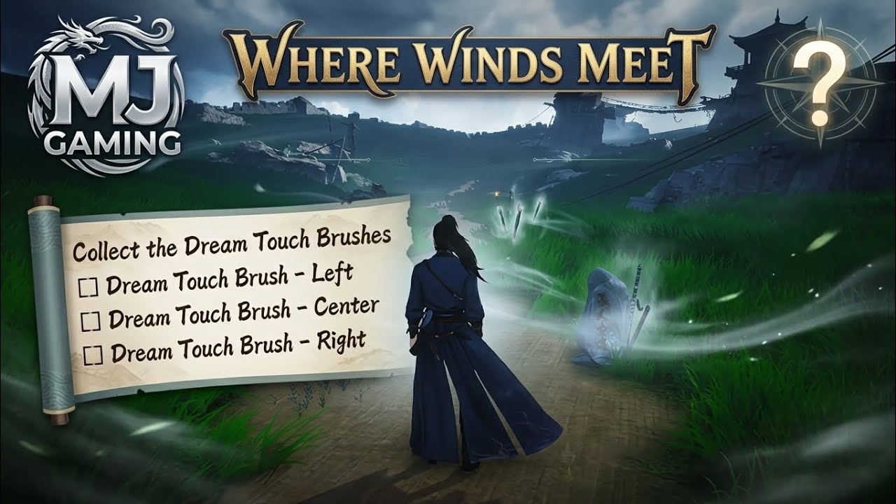 Collect the Dream Touch Brushea ❓ | where winds meet | game play (android/iOS)