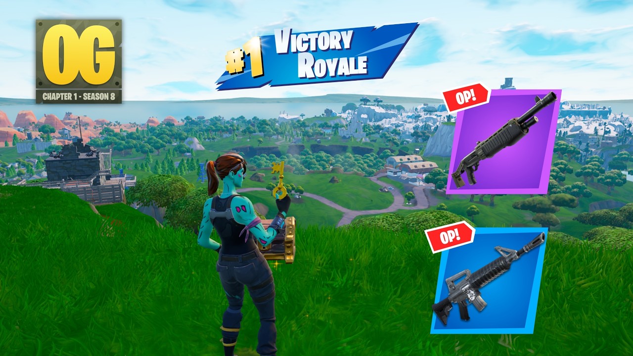 26 Kill Fortnite Solos "FORTNITE OG" | High Kill Fortnite OG Season 8 Gameplay (OG GRAPHICS) background