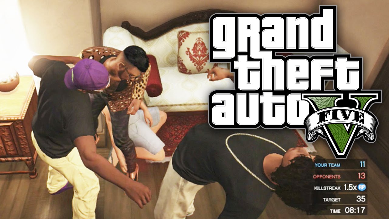 GTA 5 Online - MICHAEL'S FIGHT CLUB! (GTA V Online) background