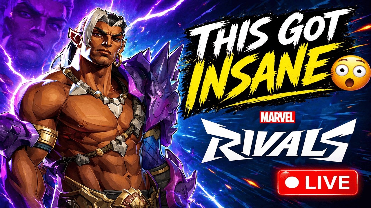 THIS GOT INSANE 😳🔥 Marvel Rivals LIVE | Unbelievable Clutches & Chaos!