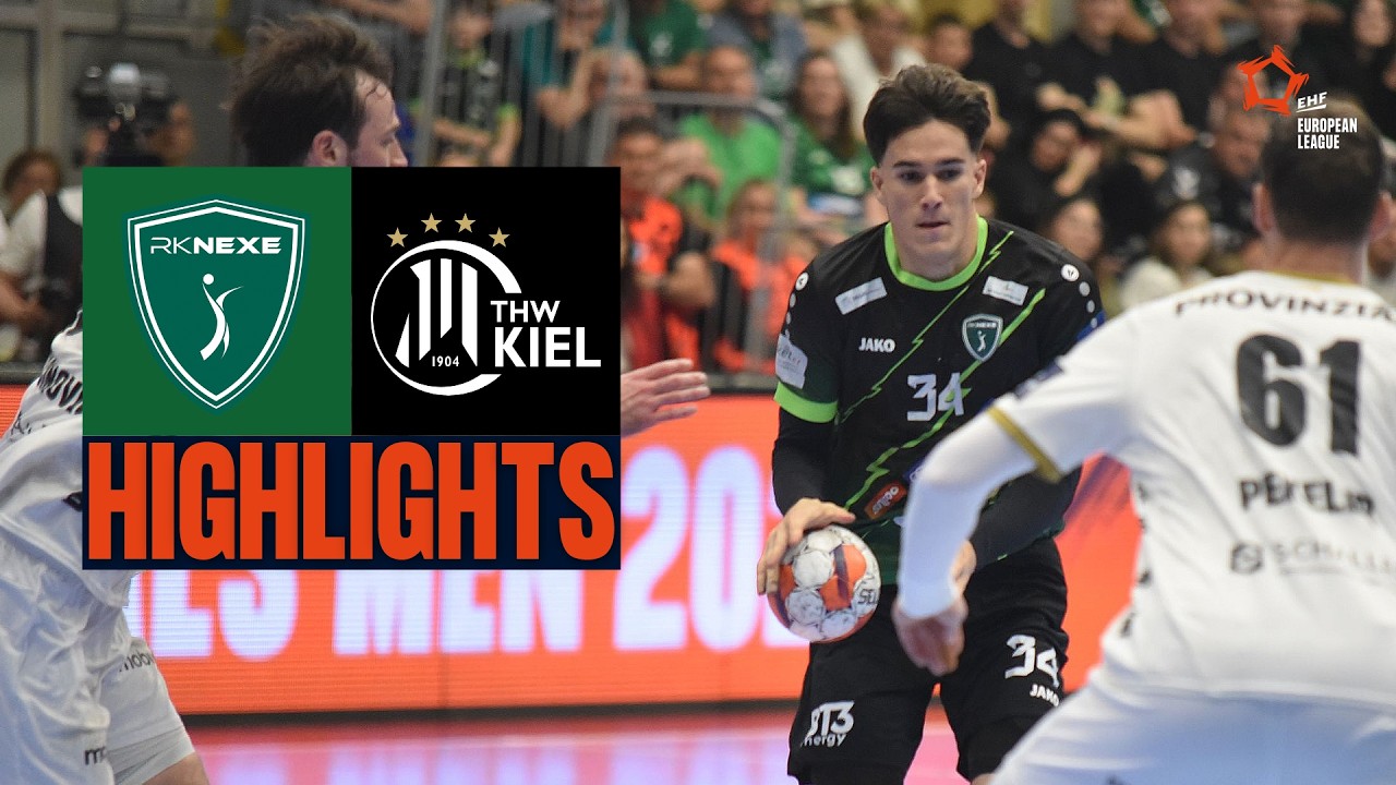 RK Nexe 🆚 THW Kiel | Highlights | EHF European League Men 2025/26