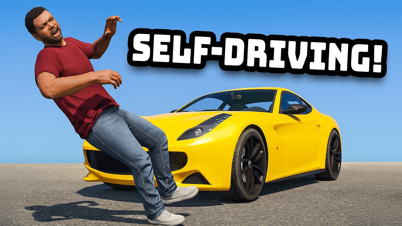 TROLLING PEOPLE WITH DRIVERLESS CARS! (self-driving vehicles) | GTA 5 THUG LIFE #601 background