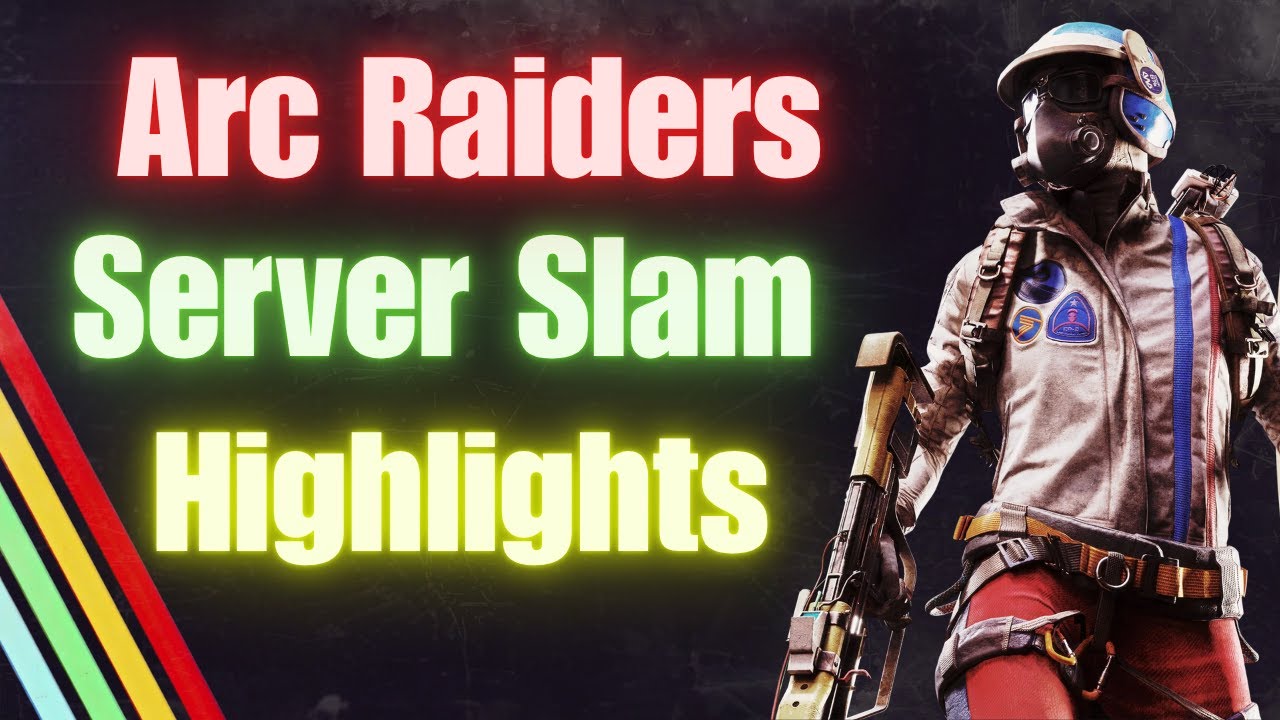 Arc Raiders Server Slam Fun Moments | Arc Raiders Highlights background
