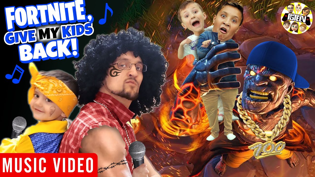 FORTNITE BETTER GIVE ME MY KIDS BACK (FGTEEV Music Video)