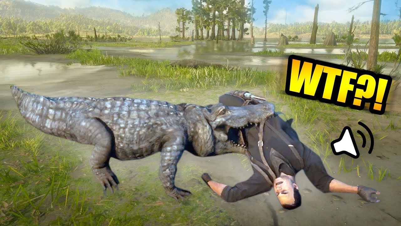 FEEDING PEOPLE TO ALLIGATORS ONLINE! *LASSO TROLLING* | Red Dead Redemption 2 Online Outlaw Life #20 background