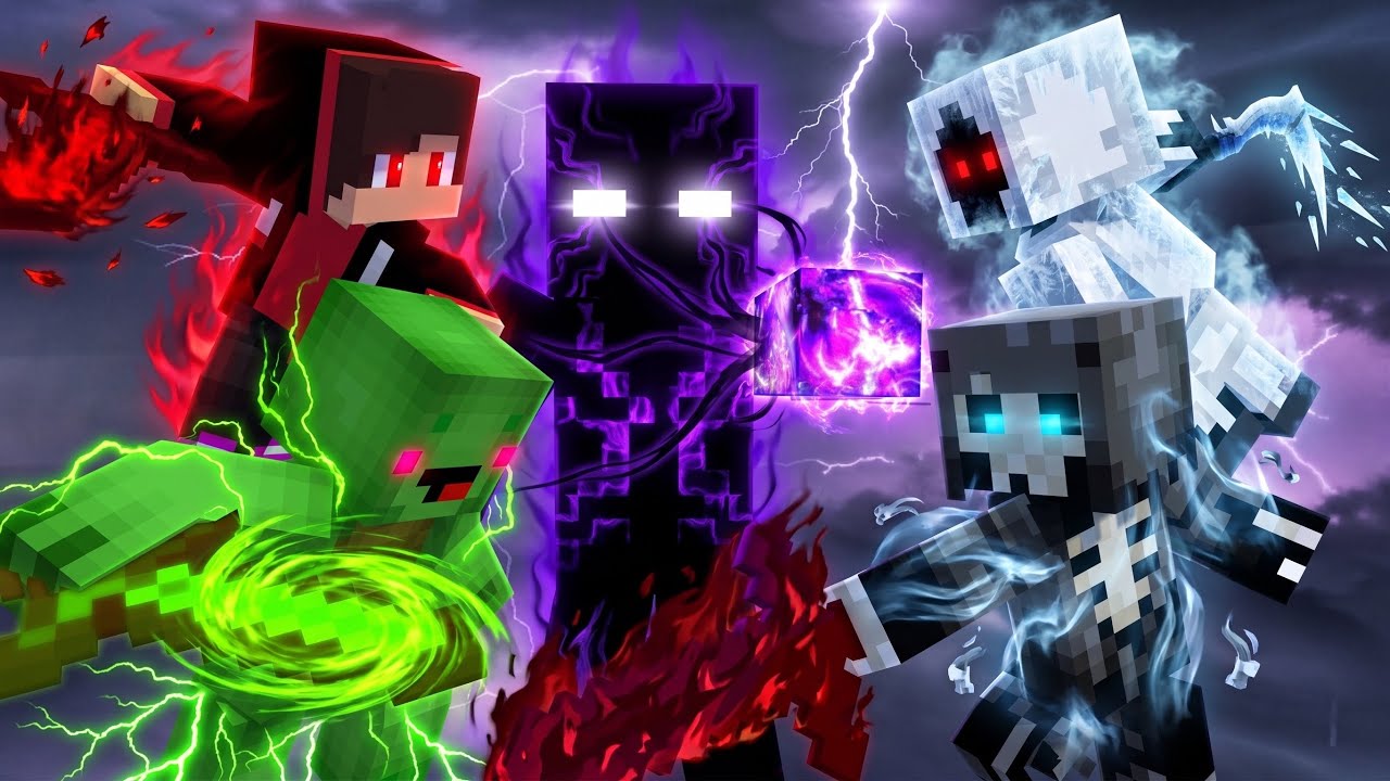 Maizen Minecraft Animation: JJ & Mikey vs. The Evil Organization (Full Version)