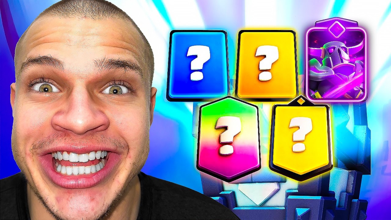 Chest Picks My Deck in Clash Royale! background