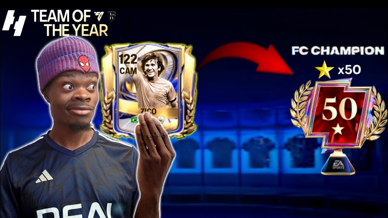 Top level Gameplay with (4-2-3-1) Narrow🔥 Grinding To 50 Stars - FC MOBILE background