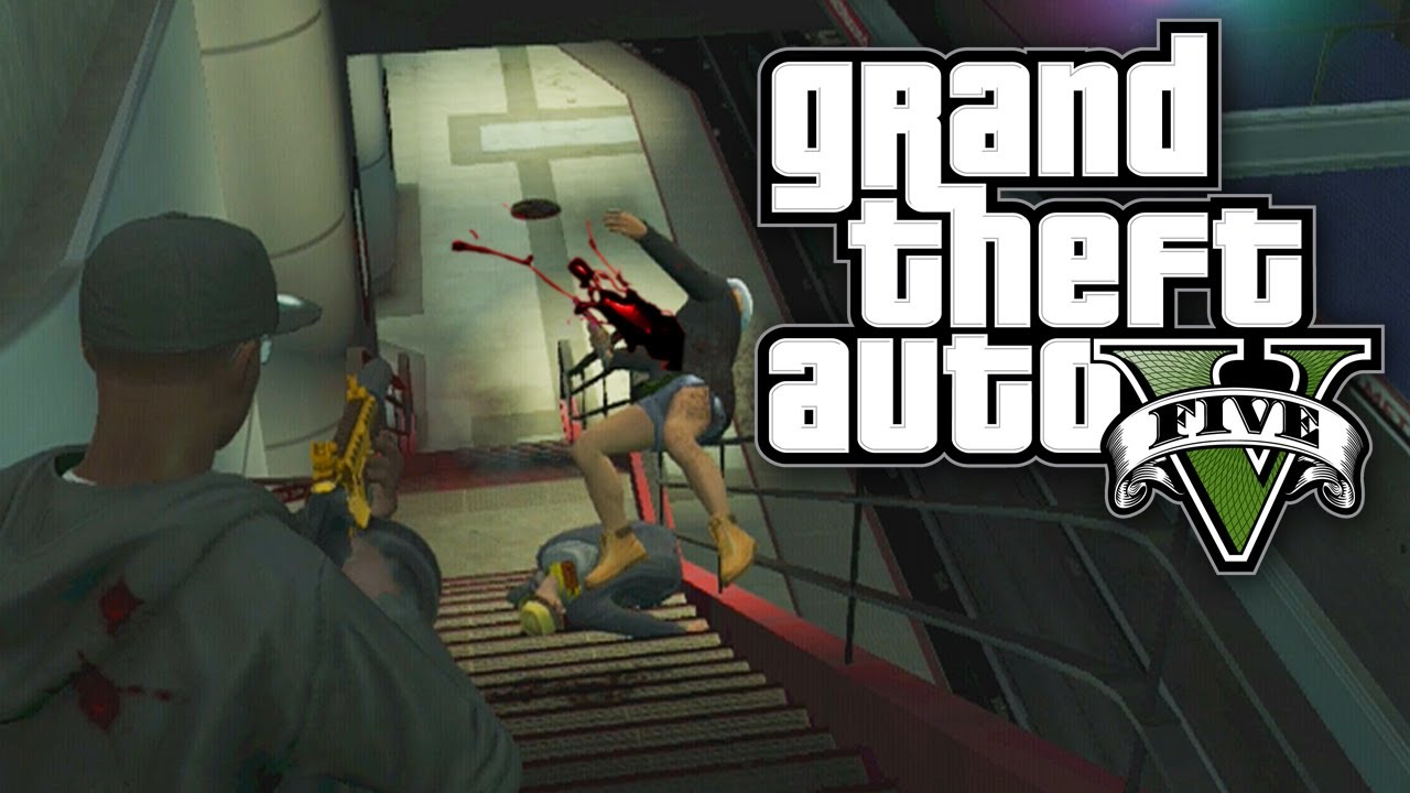 GTA 5 Online Let's Play - SUBWAY SHOOTOUT! (GTA V Online) background